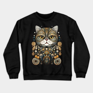 Cat nouveau Crewneck Sweatshirt